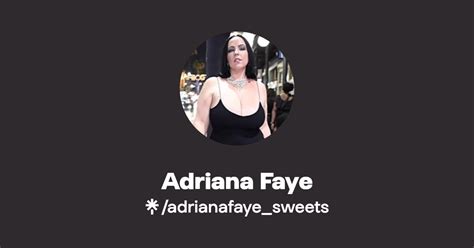 adriana faye onlyfans|Adriana (@hey